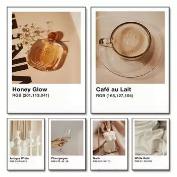 Modern Perfume Bottle Nude Woman Sculpture Wine Glass Posters and Prints Canvas Painting Wall Art Picture Home Living Room Decor 21x30cm No Framed