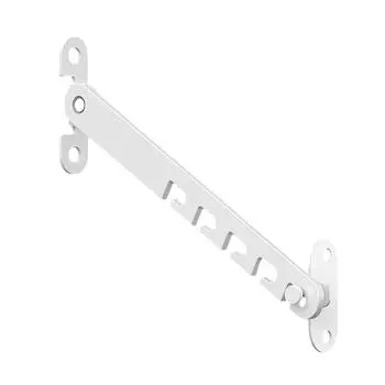 Модернизации Стальной оконный ограничитель Регулируемые замки безопасности Защелки для безопасности детей Простая установка для наклонных окон белый