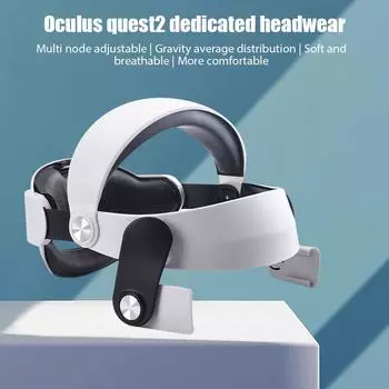 Модернизация M2 Halo Strap Elite Strap для Quest 2 Alternative Head Strap Улучшение комфорта при ношении аксессуаров Oculus Quest 2 VR белый