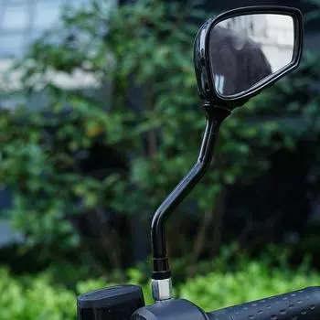 Модернизация мотоцикла Зеркала заднего вида Череп Рука Прозрачный Задний Диапазон Велосипедный Зеркало заднего вида Велосипедный Плоский Отражатель Широкий R6K1