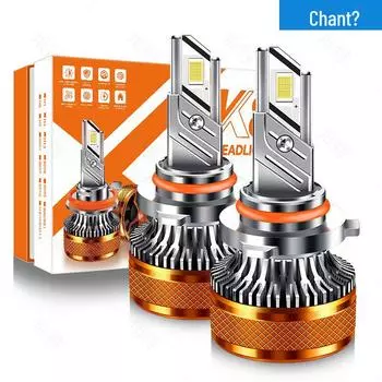 Модернизация светодиодных фар/противотуманных фар высокой мощности для автомобиля - двойная медная трубка (Н7, Н11, Н19, 9005, Н4) K8-High Power, 9006