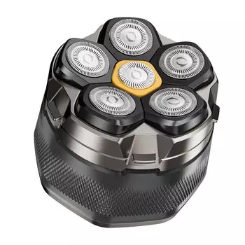 SOLIMPIA Модернизированная бритва для лысых мужчин Магнитная электрическая бритва Триммер для волос для мужчин Большая емкость аккумулятора Перезаряжаемый светодиодный дисплей