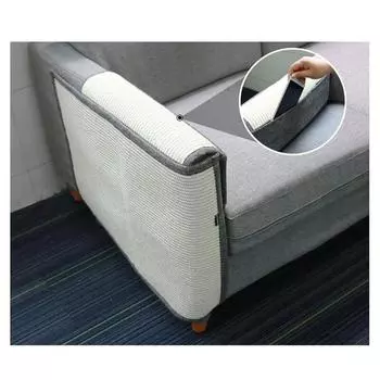 Модернизированная когтеточка для кошек, стиль-4 Plus, боковая сизаль/ткань, дополнительная мебель, защитная накладка для дивана, уход за кошачьими когтями, кошачья когтеточка