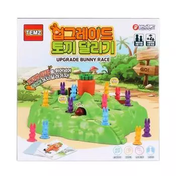 Модернизированная настольная игра Bunnyland «Бег кролика», смешанные цвета