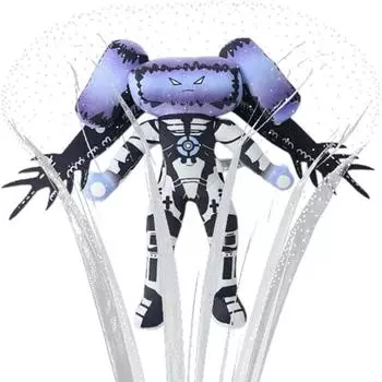 Модернизированная плюшевая игрушка TTan Drill Skibi Toilt, мягкая игрушка для игр, кукла, мягкая игрушка, подарок на день рождения (TITA COMPUTR Человек)