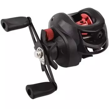 Модернизированная противовзрывная леска Micro-bait Casting Reel 7.2:1 Высокоскоростная рыболовная катушка с защитой от запутывания и дальним забросом Катушка для пресноводной рыбалки AI-Left красный