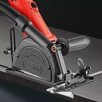 Модернизированная ручная угловая шлифовальная машина, преобразователь в резак, регулируемый на 45°, круглая электрическая режущая пила, цепной кронштейн, машина