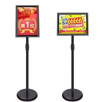 Модернизированная стоячая вывеска A4 Информационный щит Стенд Щит STANDNEE Телескопический стенд для меню Информационный щит компании Доска объявлений Бюллетень