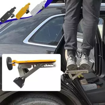 Модернизированная версия педали на крыше автомобиля, педаль на крыше из алюминиевого сплава, модифицированная педаль Free Size чёрный