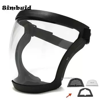 Модернизированная защитная маска для лица, безопасная, противотуманная, пылезащитная, многофункциональная для сварки, деревообработки, кухонных принадлежностей