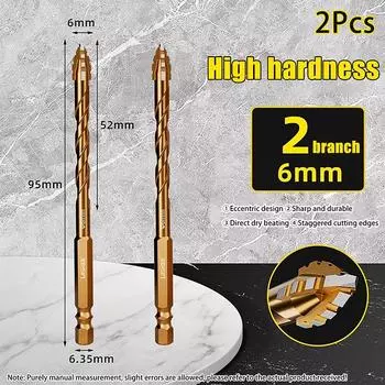 Модернизированное четырехгранное пилообразное сверло для сверления плитки и бетона, специальное сверло для электрической дрели сверхвысокой твердости A5