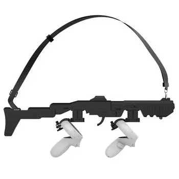 Модернизированные аксессуары VR для игр-стрелялок, винтовок, прикладов для контроллеров Oculus Quest 2, подарков на Рождество/день рождения и т. д.