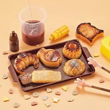 Модернизированные DIY щипательные забавные мягкие силиконовые отскакивающие игрушки Изготовление самодельной еды для детей, имитация L0Z9 Ice cream-OnSilicone Kneade size