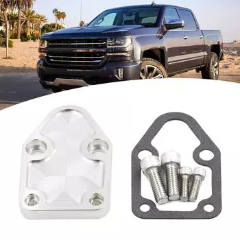 Модернизированные небольшие блоки, заготовка, блок топливного насоса, алюминиевая пластина для 283 327 350 2071, автомобильный аксессуар