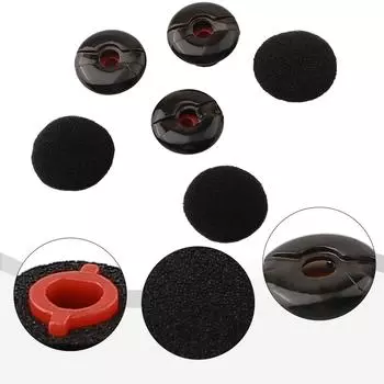 Модернизированные ушные вкладыши для Plantronics PRO HD Eartips V5200 Улучшенная посадка и звук B