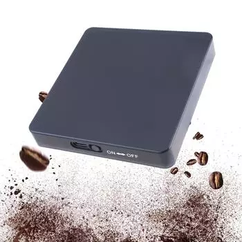 Модернизированные весы для кофе с таймером, USB C, перезаряжаемые весы для эспрессо, точность 0,1 г, для эспрессо и кофе, приготовленного методом пуровера