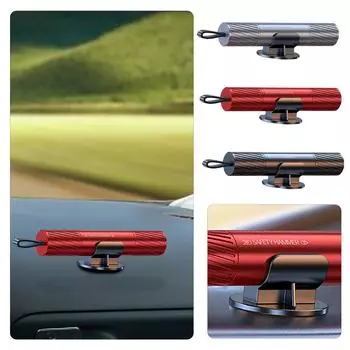 Модернизированный безопасный молоток для разбивания стекла под водой, автомобильный молоток, оконный выключатель, инструмент для аварийного выхода, противоскользящий молоток для стекла One Size чёрный