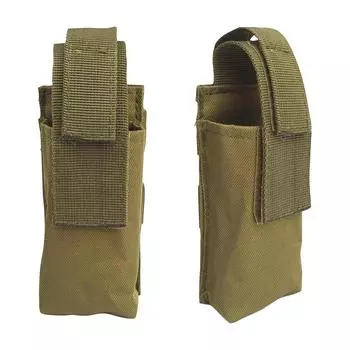 Модернизированный чехол для жгута, держатель жгута, тайник для кровоостанавливающих средств при травмах. Жгут не входит в комплект One Size армия зеленый