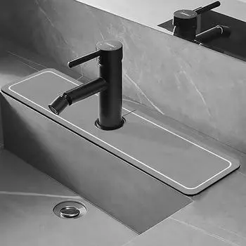Модернизированный диатомитовый брызгозащитный экран для кухонного крана, впитывающий коврик, улавливатель капель, сушилка для крана, подкладка для бара в ванной комнате, инструменты S