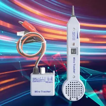 Модернизированный генератор тона и набор зондов Тестер кабеля WireTracker Тестер цепи 200EP Высокоточный кабельный искатель линии тестирования