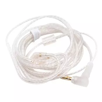 Модернизированный кабель для наушников с микрофоном для KZ ZST/ZSR/ED12/ES3/ES4/ZS10/AS06/AS10/BA10 B Without mic