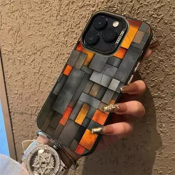 Модернизированный модный чехол IMD с 3D-визуальным принтом, ударопрочный защитный мягкий чехол из ТПУ, полная задняя крышка для iPhone Samsung iPhone 15 Pro Max