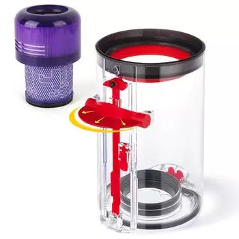 Модернизированный сменный контейнер для пылесоса Dyson V11 V15 SV14 SV15 SV22, пылесборник с HEPA-фильтром CHINA
