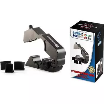 Модернизированный замок для мотоцикла — замок ручки/дросселя/тормоза/руля для фиксации велосипеда, скутера, мопеда или квадроцикла менее чем за 5 секунд! (черный). Бонус - Пользовательский