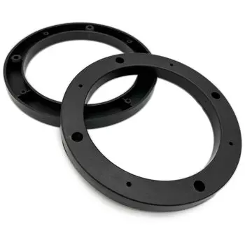 Moderno La Tail Speaker Spacer Автомобильный динамик Универсальный внутренний спойлер для динамика Черный DIY 17 см YM-332-IB