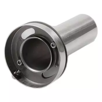 Moderno YM-250-IS 110 Pi Inner Silencer Motorcycle with Volume Control General Purpose Inner Silencer Muffler Inner Baffle Silencer 110 Pie