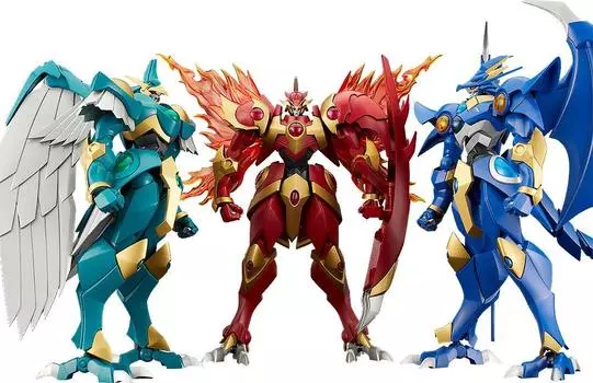 MODEROID Magic Knight Rayearth Legendary 3 Demon God Set Сборка Тип Пластиковая Модель Немасштабная
