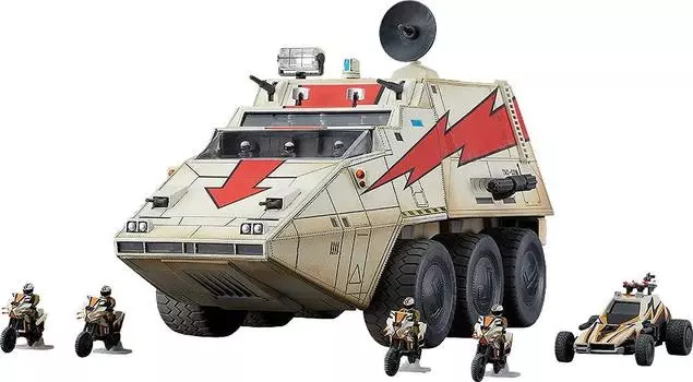 MODEROID Megaforce Tuck Com Сборка Пластиковая Модель Не Масштабная