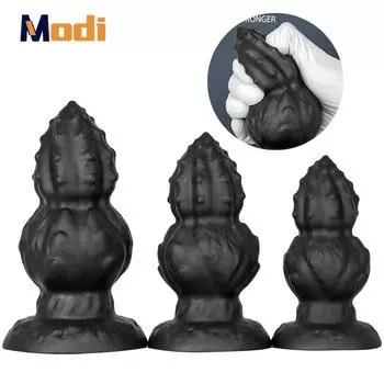 MoDi Анальная пробка Анальная пробка Дилдо с присоской Массажер простаты Товары для взрослых Женский мастурбатор Анальные шарики Секс-игрушки для пары S