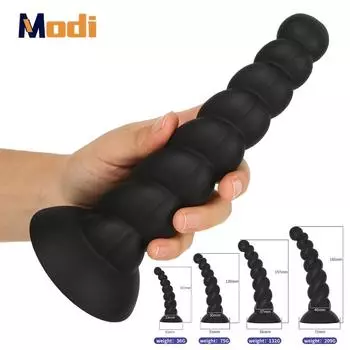 MoDi Анальная пробка Дилдо с мощной присоской Массажер простаты Анальная пробка Товары для взрослых Инструмент для женской мастурбации Секс-игрушки для пары S