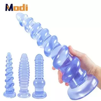 MoDi Big Anal Beads Массажер простаты Анальный стимулятор ануса Анальные пробки Вагинальный расширитель Секс-игрушки для мужчин, женщин, пар