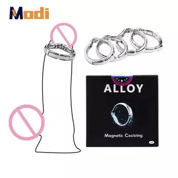 Металлическое кольцо-блокатор для обрезания члена MoDi, кольцо для задержки эякуляции, тренировочное кольцо для удержания спермы, взрослые секс-игрушки, вспомогательные средства для мужчин XS
