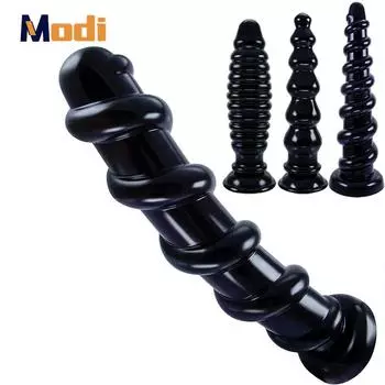 MoDi Огромная Анальная Пробка Большая Анальная Пробка Анальный Дилдо Женский Мастурбатор Анальная Бусина Стимулятор Вагины Анальный Расширитель Секс-Игрушки Для Женщин Мужчин 18