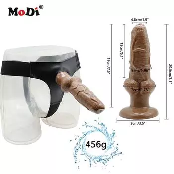 Modi ремень на фаллоимитатор волка для женщин страпон фаллоимитатор с присоской реалистичный пенис для женщин секс-игрушки