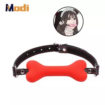 MoDi Силиконовый Шарик Кляп Эротические Товары PU Кожаный Ремешок Бондаж Игры Для Взрослых Оральная Фиксация Секс Игрушки Для Пар БДСМ B