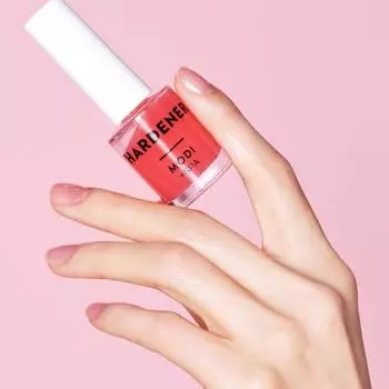 Modi Spa Nail Hardener, красный, 1 шт., 9 мл
