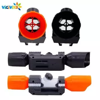 Модифицированная часть переднего прицела для серии Nerf Elite — оранжевый + серый + черный None оранжевый