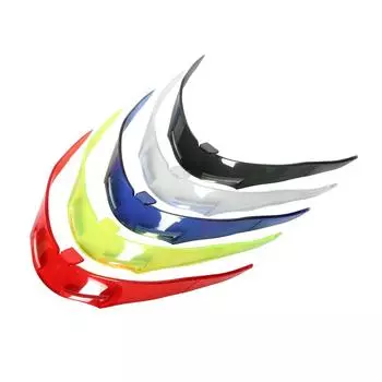 Модифицированный мотоциклетный шлем, спойлер, аксессуары для украшения хвоста шлема, шлем, хвостовое крыло, универсальный хвост чёрный