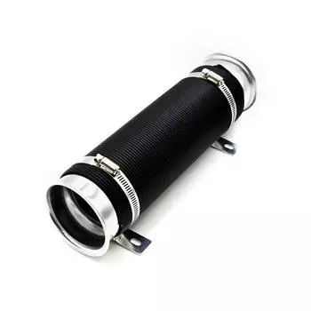 Modified Air-conditioning Intake Modified Telescopic Pipe Universal Intake Black