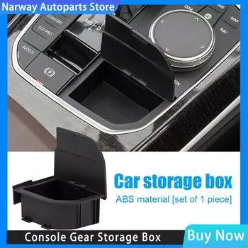 Модификация автомобильной консоли рычага переключения передач ящик для хранения для BMW 2 3 4 серии X3 X4 X5 X6 X7 F40 G20 G26 G01 G02 G05 G06 G07 I4 чёрный