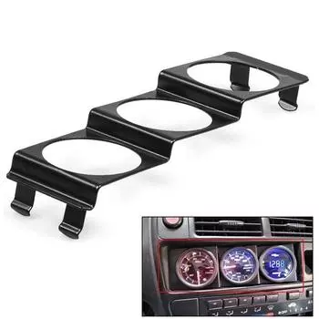 Модификация автомобиля 52 мм держатель инструментов/панель инструментов 3-отверстия универсальный слот для карты автомобильного радио