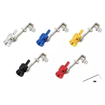 Модификация автомобиля Турбинный свисток Выхлопная труба Звуковое устройство Универсальный звуковой имитатор Имитация выхлопа турбины свист S/M/L/Xl