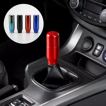 Модификация головки переключения передач Ручная и автоматическая головка переключения передач Автомобильная модификация головки рычага переключения передач Аксессуары красный