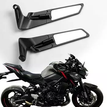 Модификация мотоцикла Универсальное зеркало заднего вида с фиксированным крылом для Honda Yamaha ДЛЯ Ducati MONSTER 950 Поворотное зеркало на 360 градусов