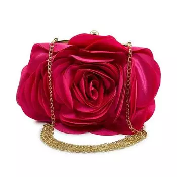 Модная элегантная вечерняя сумочка с 3D-розами, интернет-знаменитость, фестиваль, банкет, вечеринка, женская сумка-клатч с металлической цепочкой и жемчужной ручкой, женские сумки через плечо бежевый