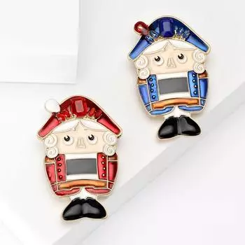 Модная эмалевая капающая брошь короля креативная сказка мультяшный персонаж корсаж украшение булавка аксессуары унисекс